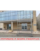 Trabattello TITANIUM PRO Altezza lavoro 9,70 metri