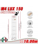 Trabattello M4 LUX 150 Altezza lavoro 10 metri