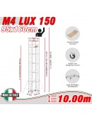 Trabattello M4 LUX 150 Altezza lavoro 10 metri