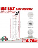 Trabattello M4 LUX base normale Altezza lavoro 9,70 metri
