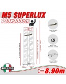 Trabattello M5 SUPERLUX Altezza lavoro 8,90 metri